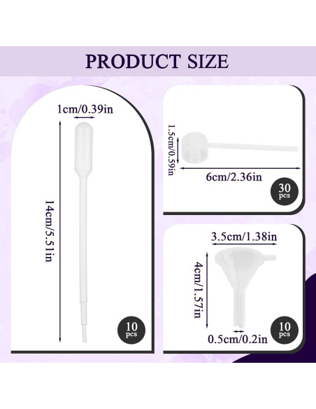 Kit de Recarga de Perfume ChaserRoad 50 Piezas - Embudos y Cuentagotas