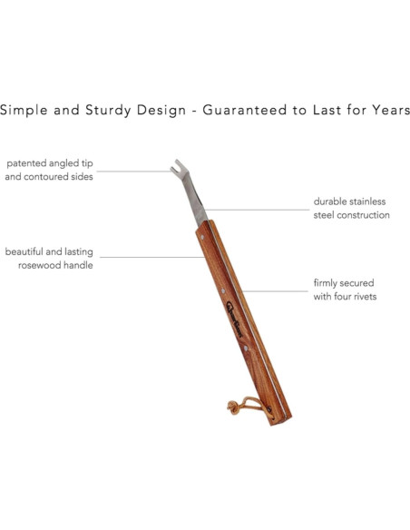 Herramienta de Limpieza de Parrillas CharGon Acero Inoxidable