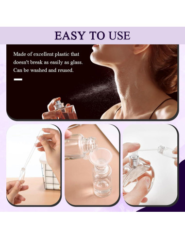 Kit de Recarga de Perfume ChaserRoad 50 Piezas - Embudos y Cuentagotas