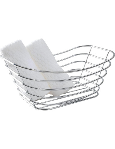 Cesta de Toallas de Alambre Simplify 30.7x19.1x12.9 cm