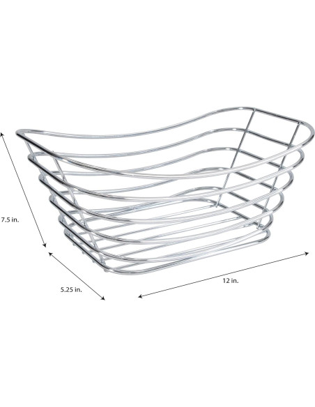 Cesta de Toallas de Alambre Simplify 30.7x19.1x12.9 cm
