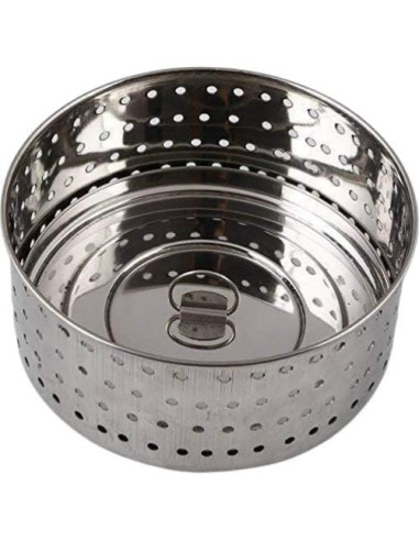 Molde Redondo de Acero Inoxidable Voqo 500ml para Paneer y Tofu