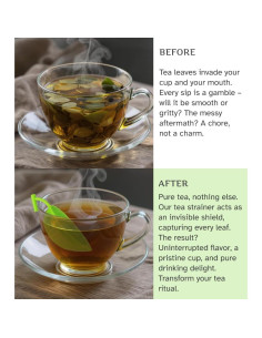 Infusor de Té Bonito de Silicona Verde con Émbolo Reutilizable 2