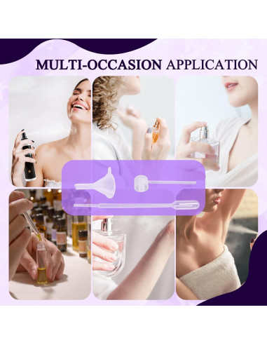 Kit de Recarga de Perfume ChaserRoad 50 Piezas - Embudos y Cuentagotas