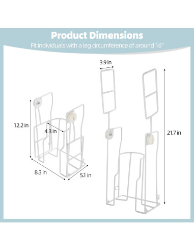 Dispositivo Asistente para Medias Homaisson Plegable 40.64 cm