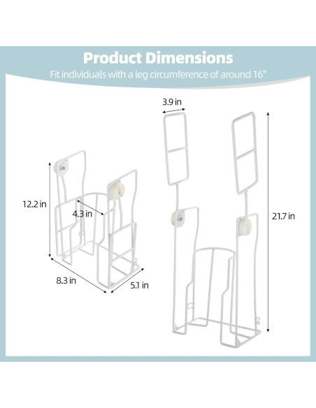 Dispositivo Asistente para Medias Homaisson Plegable 40.64 cm