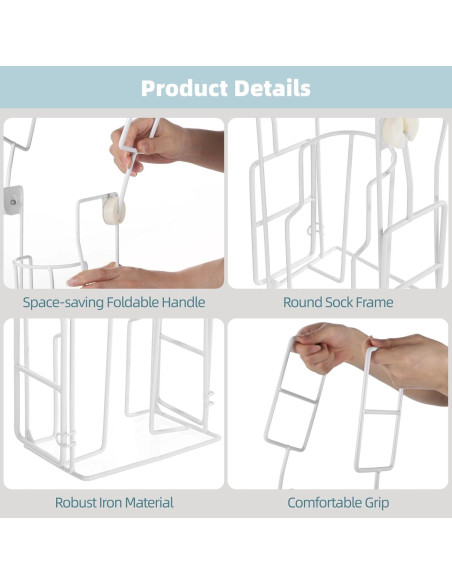 Dispositivo Asistente para Medias Homaisson Plegable 40.64 cm