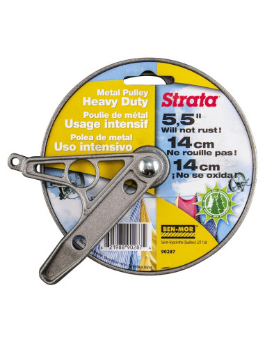 Polea de Ropa Exterior Strata 5.5" Metal a Prueba de Óxido