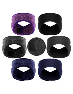 Banda Calentadora de Orejas SATINIOR 6 Pcs Ajustable Invierno