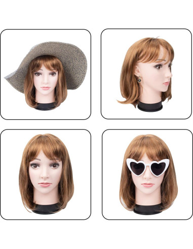 Cabeza de Maniquí Beige BHD Beauty 28 cm para Pelucas