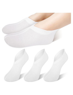 3 Pares de Calcetines Hidratantes Nocturnos Abeillo - Algodón para Pies Secos