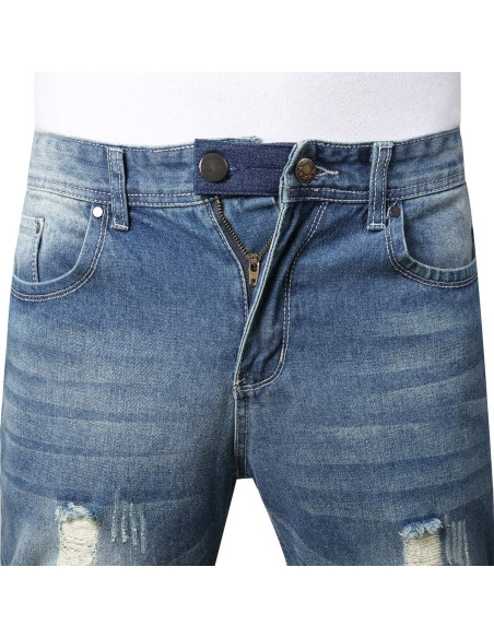 Extensores de Cintura Denim Zousen - Paquete de 6 Ajustables