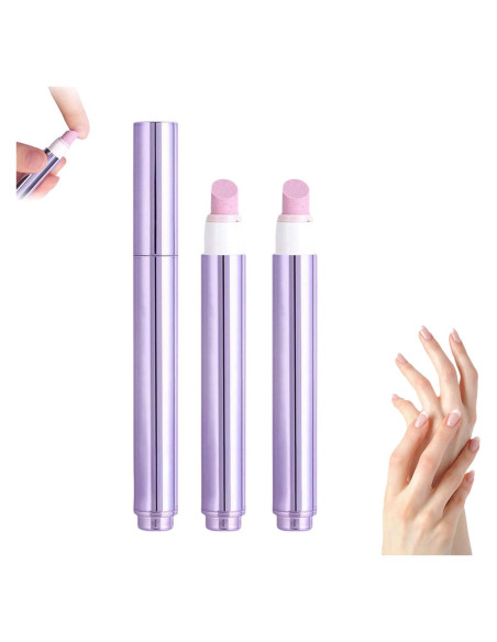 Lápiz de Cuidado de Uñas 3-en-1 Genérico con Aceite y Punta Cerámica