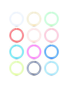 Retenedor de Septum 16G D.Bella Colorido 8mm Hipoalergénico