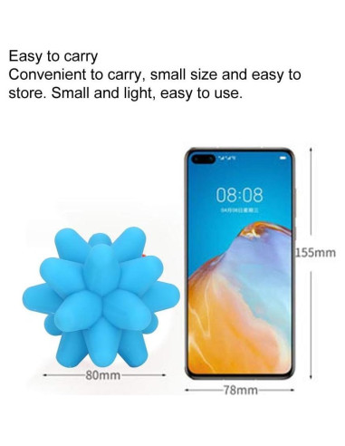 Pelotas de Masaje Espinosas Dioche - Set de 2, Silicona 80mm