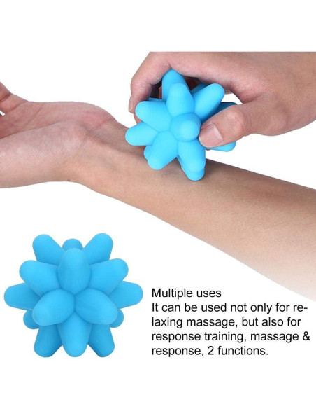 Pelotas de Masaje Espinosas Dioche - Set de 2, Silicona 80mm