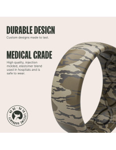 Anillo de Silicona Camuflaje Bottomland Groove Life 10 2