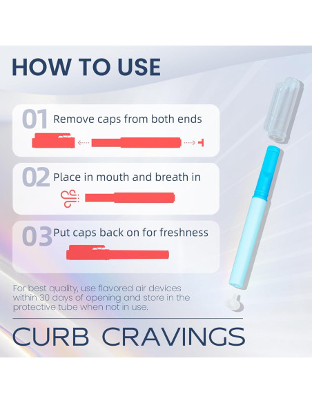 Paquete de 6 Inhaladores Naturales Biovikoting Sin Nicotina