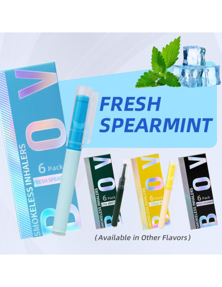 Paquete de 6 Inhaladores Naturales Biovikoting Sin Nicotina