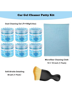 Kit de Pasta Limpiadora para Autos SURVART - 6 Gel 160g 2