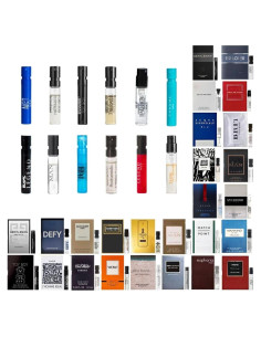 Conjunto de 12 Muestras de Colonia para Hombres - Fragancias de Diseñador
