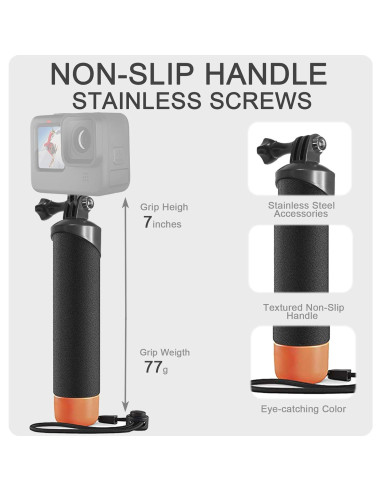 Funda Protectora FitStill para GoPro Hero 9/10/11/12 Negra