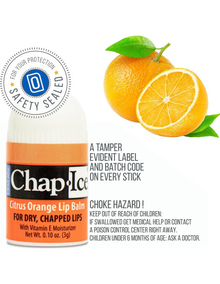 Bálsamo Labial Chap-Ice Mini 50 Barritas Sabores Variados