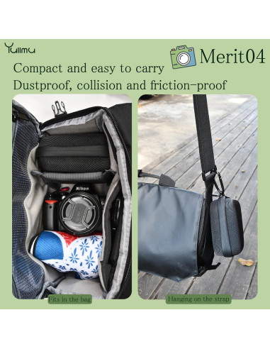 Funda Dura Yullmu para 6 Filtros de Cámara 95mm