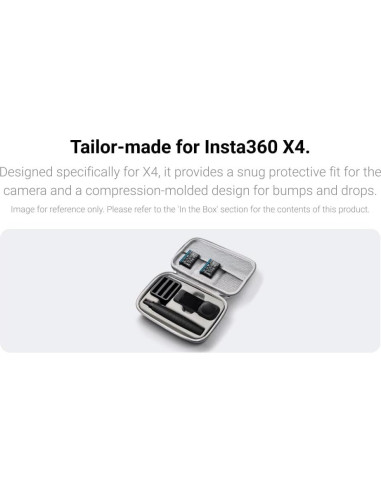 Estuche de Transporte Insta360 X4 + Protectores de Lente
