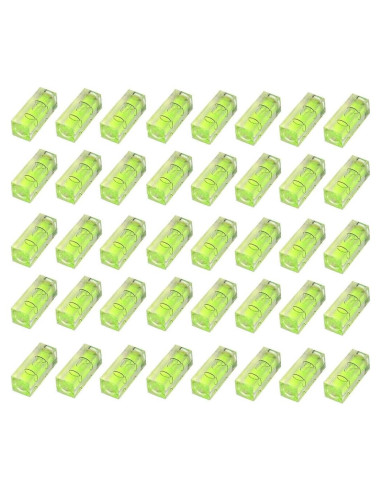 Nivel de Burbuja Mini Cuadrado UCCKEYI 40 Piezas 40mm