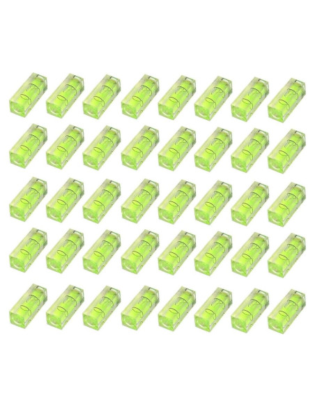 Nivel de Burbuja Mini Cuadrado UCCKEYI 40 Piezas 40mm