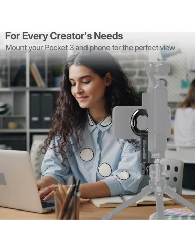 Soporte de trípode magnético Leaplumin para iPhone y iPad