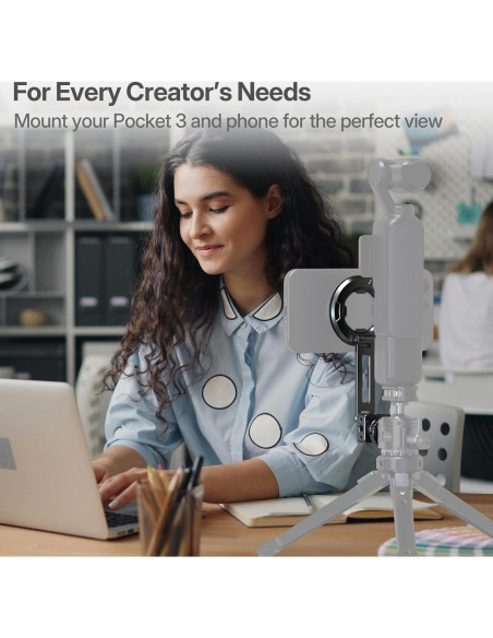 Soporte de trípode magnético Leaplumin para iPhone y iPad