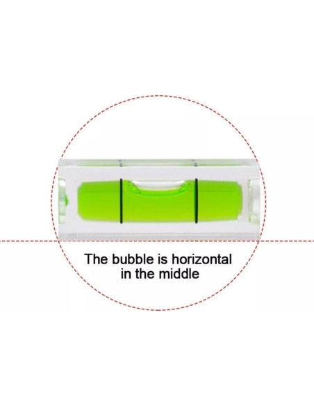 Nivel de Burbuja Mini Cuadrado UCCKEYI 40 Piezas 40mm