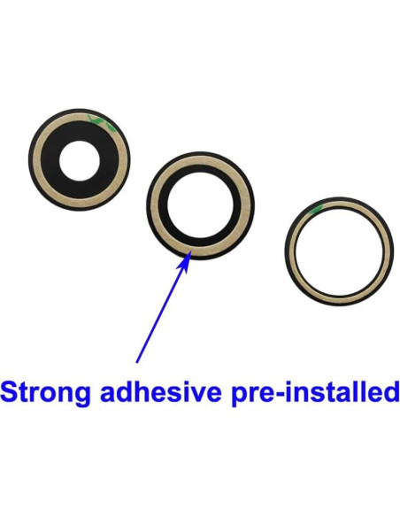 Reemplazo Lente de Cámara Trasera OEM para iPhone 14 Pro/Max