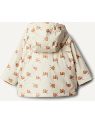 Chaqueta de Lluvia Repelente Amazon Essentials 3T Elefantes