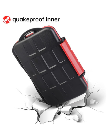 Estuche LYNCA para 36 Tarjetas de Memoria SD y TF Resistente