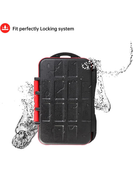 Estuche LYNCA para 36 Tarjetas de Memoria SD y TF Resistente