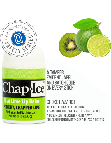 Bálsamo Labial Chap-Ice Mini 50 Barritas Sabores Variados