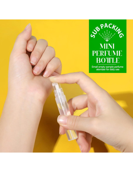 Botellas de Spray Mini 5ml Teenitor - 20 Piezas Reutilizables