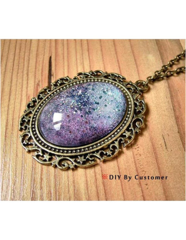 20 Cabochones de Vidrio Ovalados Beadthoven 40x30mm DIY Joyería