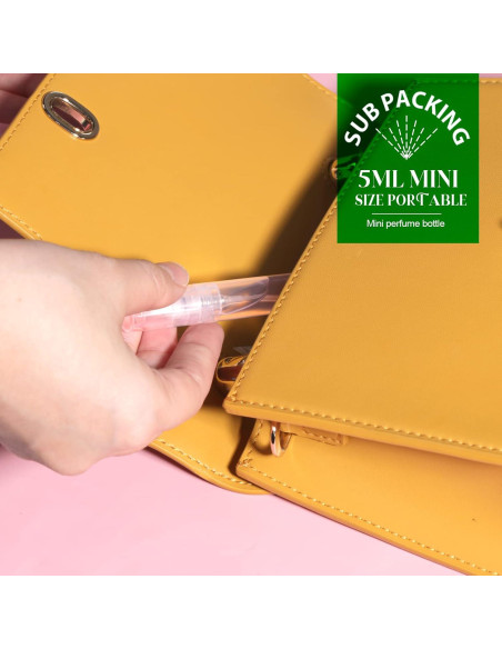 Botellas de Spray Mini 5ml Teenitor - 20 Piezas Reutilizables