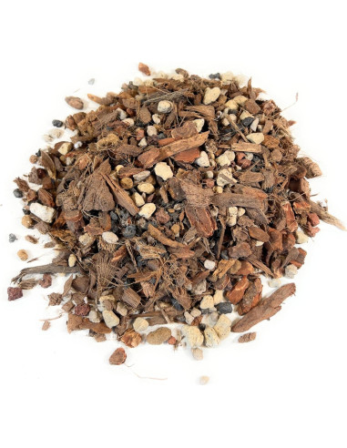 Mezcla para Macetas de Orquídeas Molly 10 Cuartos Sin Suelo