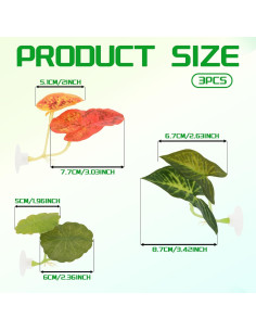 Juego de Hamacas para Bettas Pretwad - 3 PCS Ajustables 2