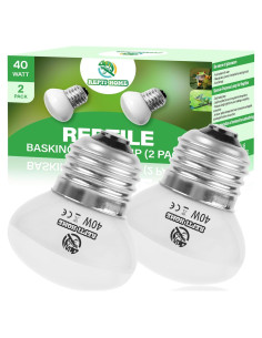 Bombillas de Calor UVA 40W REPTI HOME para Reptiles 2 Pzas