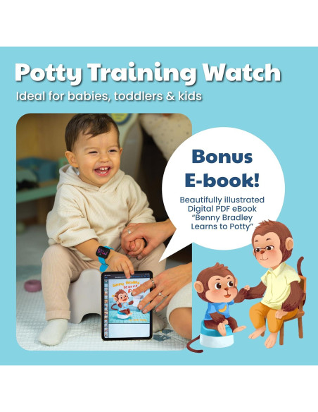 Reloj de Entrenamiento para Baño Benny Bradley V2 - Resistente al Agua