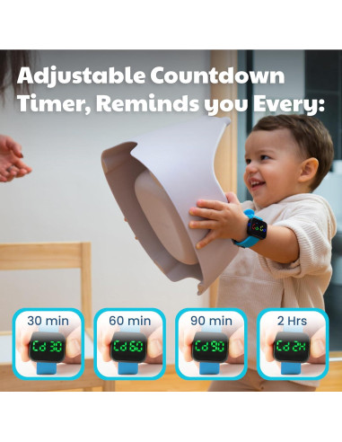 Reloj de Entrenamiento para Baño Benny Bradley V2 - Resistente al Agua