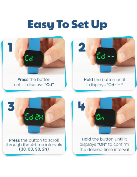 Reloj de Entrenamiento para Baño Benny Bradley V2 - Resistente al Agua