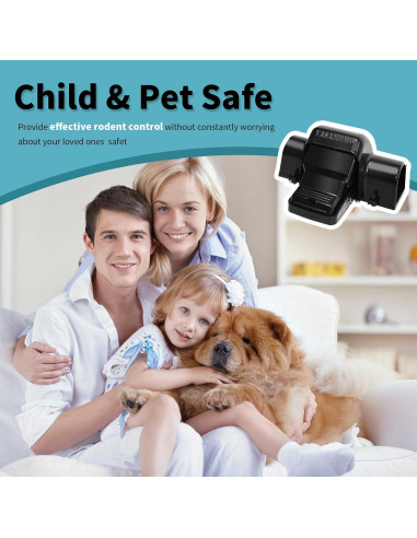 Trampa para Ratas VASAMOMO Grande Dual Reutilizable 2 Piezas