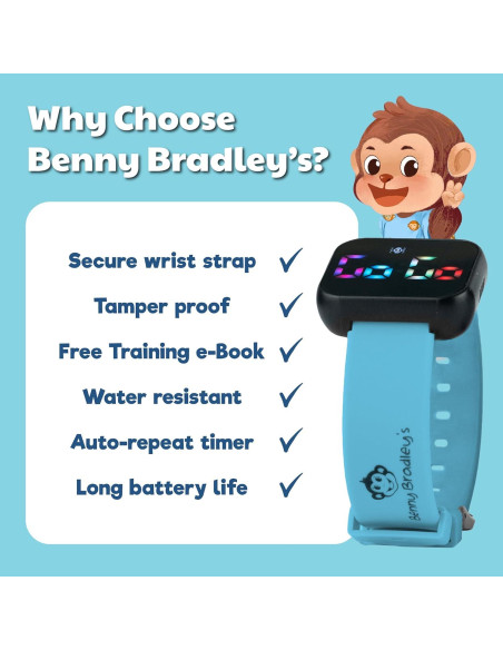 Reloj de Entrenamiento para Baño Benny Bradley V2 - Resistente al Agua